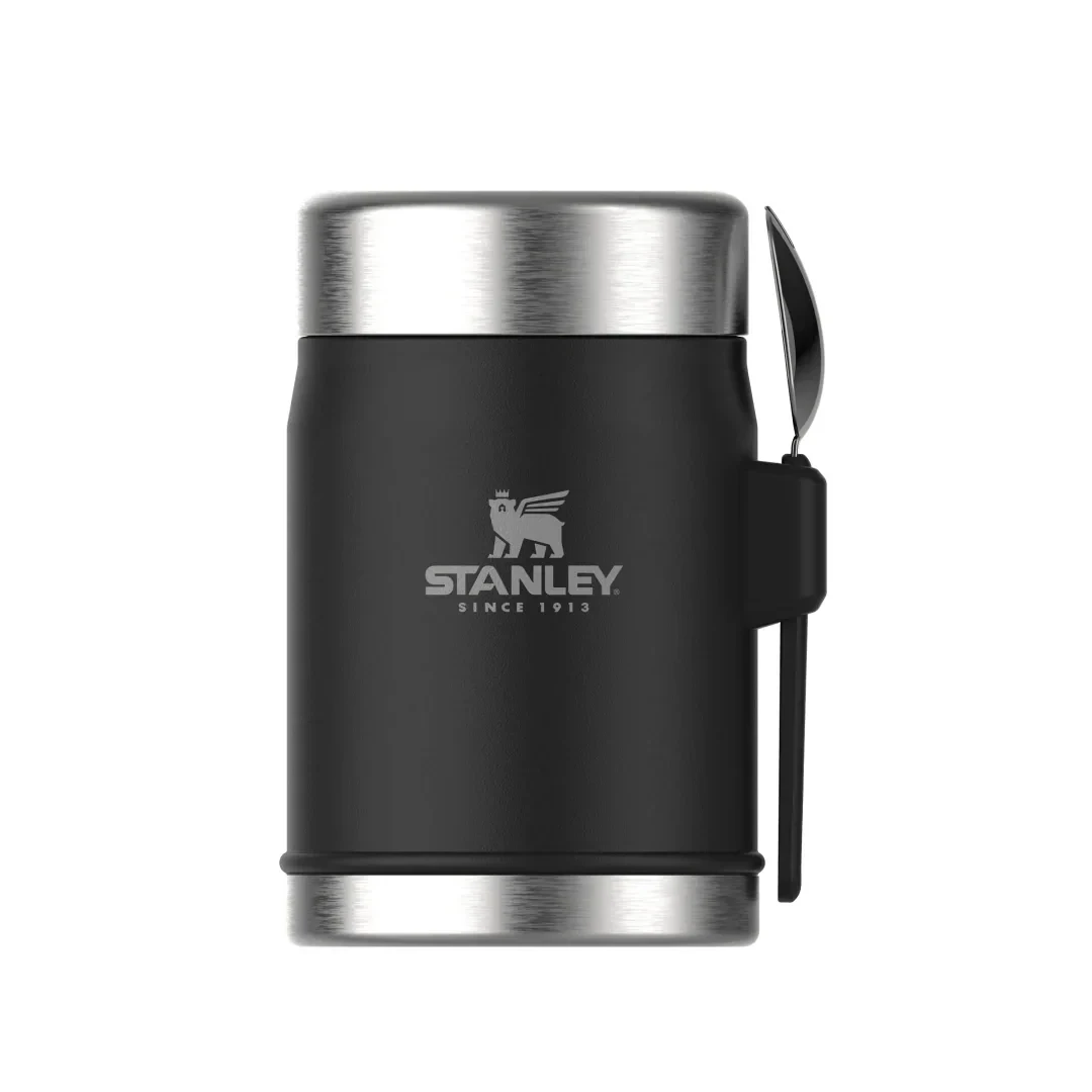 Stanley Classic Legendary Paslanmaz Çelik Yemek Termosu Siyah 0.40 L
