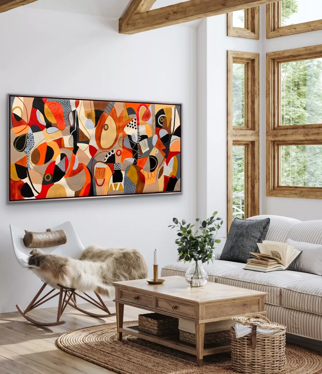 Diyalog - Yağlı Boya Tablo