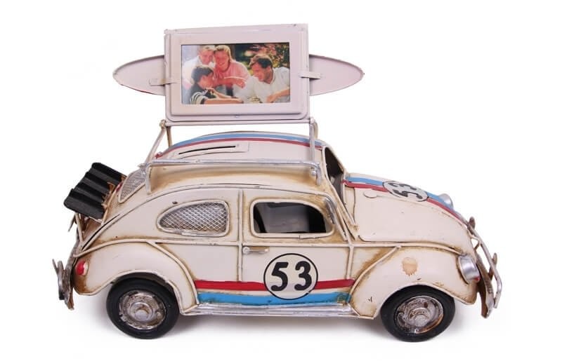 Metal Vosvos Araba Çerçeve / Kumbara