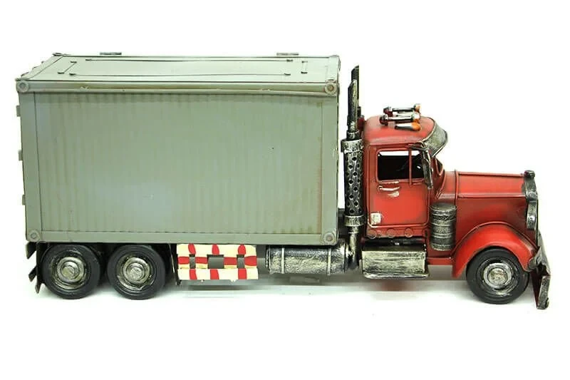 Resim Çerçeveli El Yapımı Metal Tır