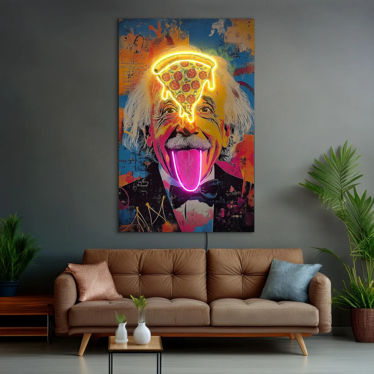 Duvar Sanatı, LED Poster Işığı