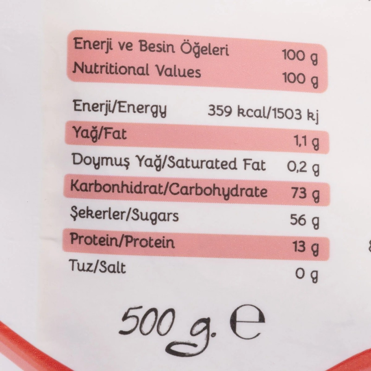 OTS Organik İnce İrmik 500 gr