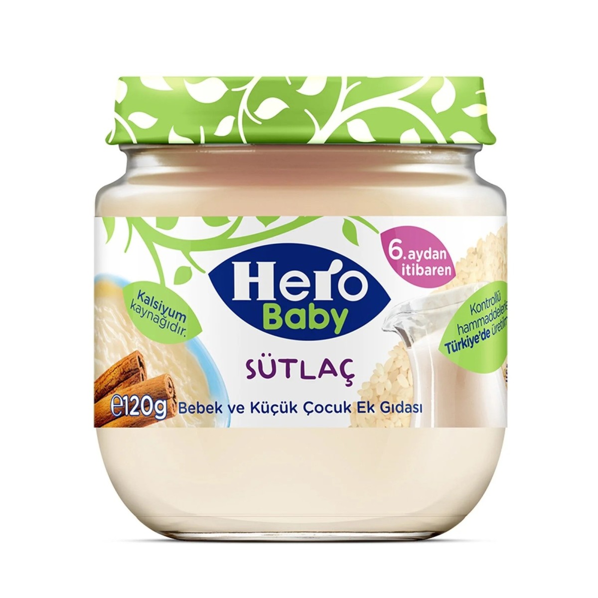 Hero Baby Sütlaç Kavanoz Mama 120 gr