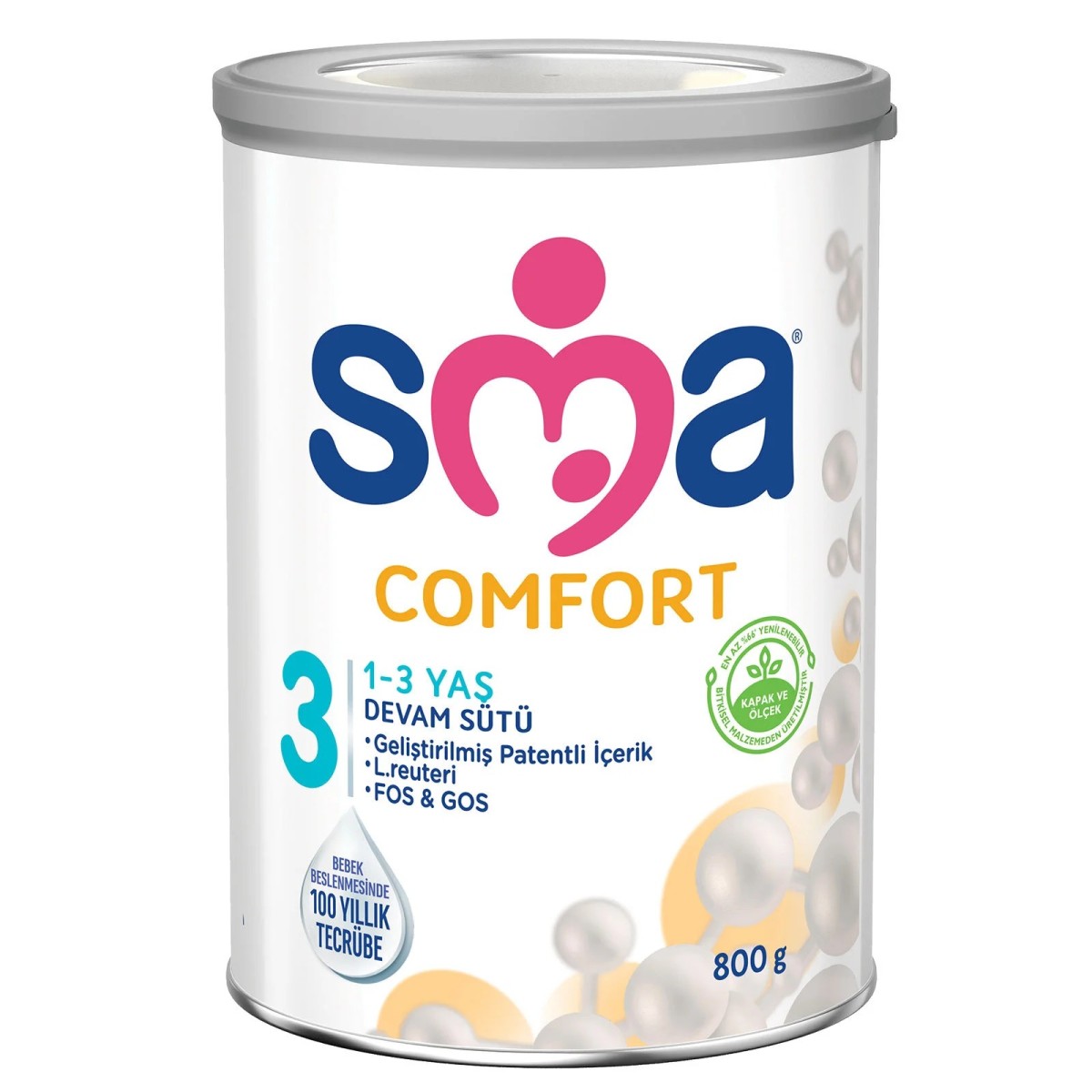 SMA Comfort 3 Devam Sütü 800 gr 1-3 Yaş