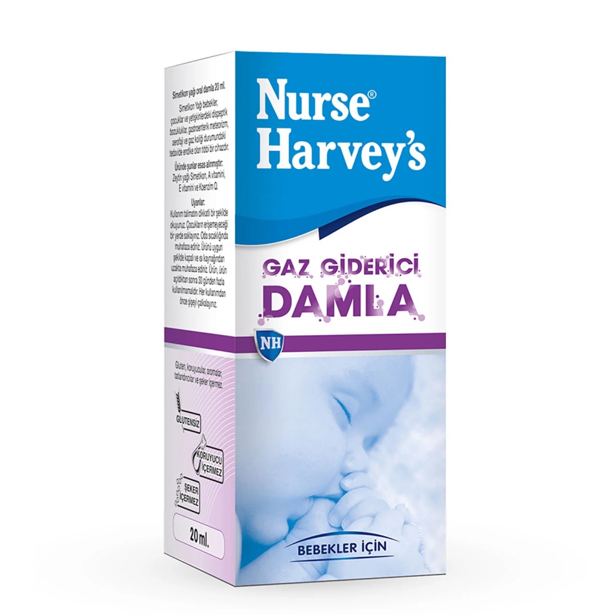 Nurse Harvey's Bitkisel Gaz Giderici Damla 20 ml