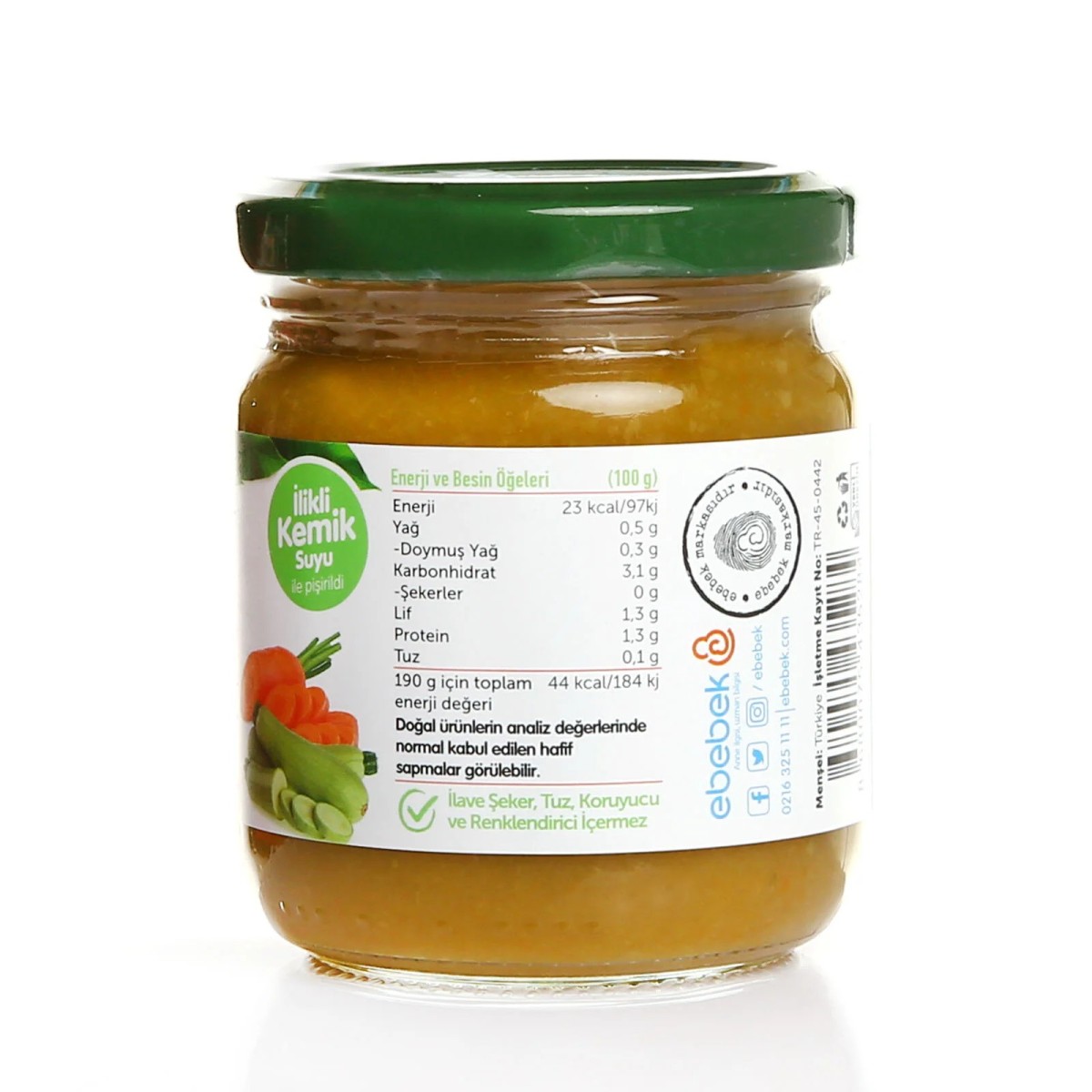 HAMMM Kemik Sulu Sebze Çorbası 190 gr