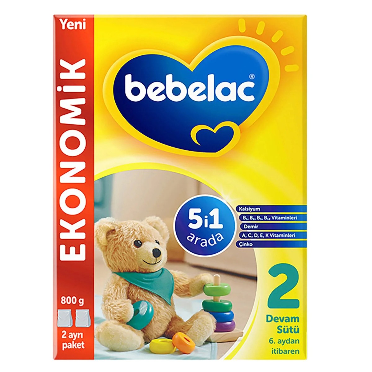 Bebelac 800 GR 2 NUMARA DEVAM SÜTÜ