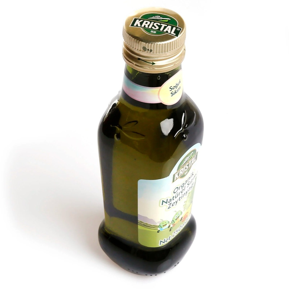 Kristal Organik Natürel Sızma Zeytinyağı 250 ml