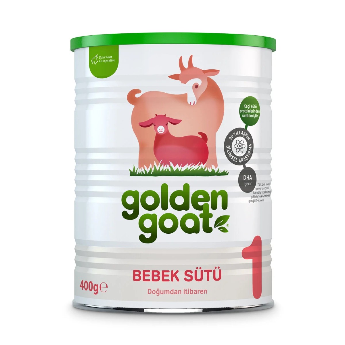 Golden Goat 1 Keçi Sütlü Bebek Sütü 400 gr 0-6 Ay