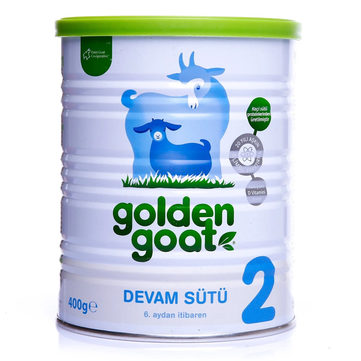 Golden Goat 2 Keçi Sütlü Devam Sütü 400 gr 6-12 Ay