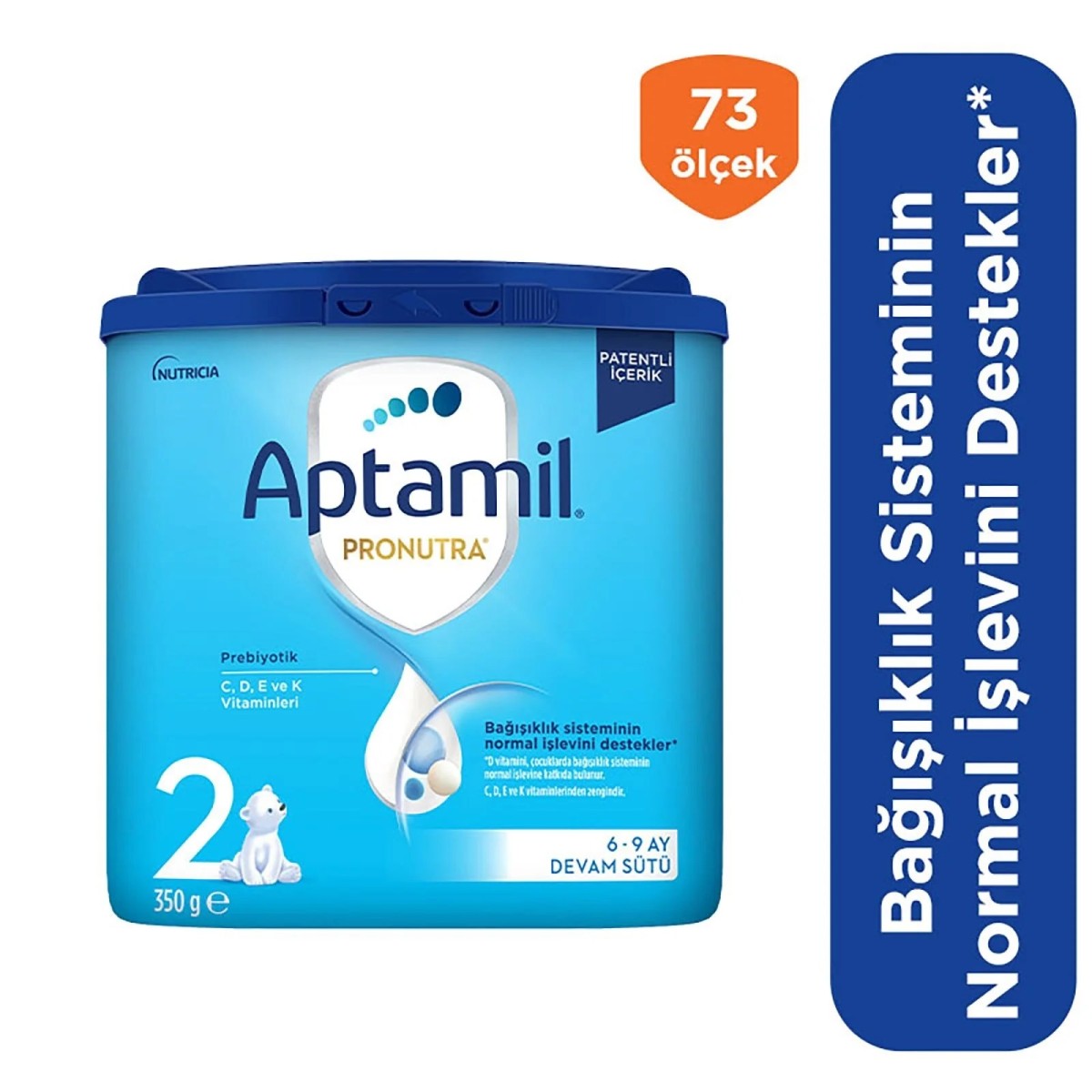 Aptamil 2 Devam Sütü Akıllı Kutu 350 gr 6-9 Ay