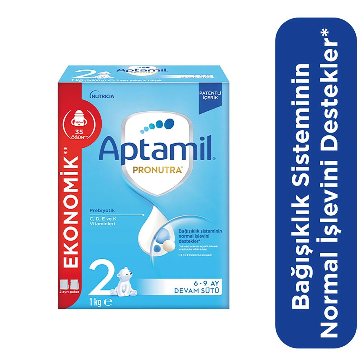 Aptamil 2 Devam Sütü 1000 gr 6-9 Ay