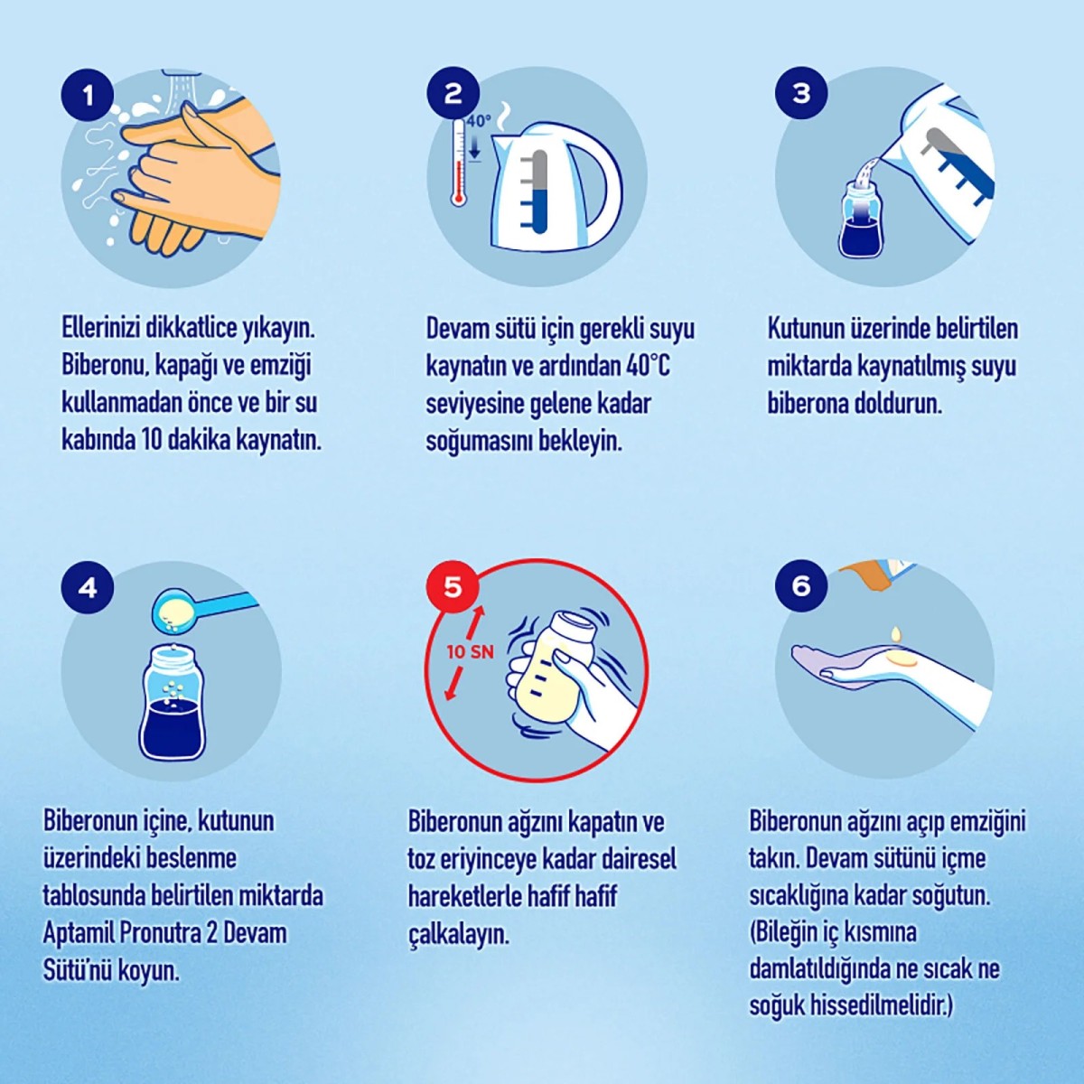 Aptamil 2 Devam Sütü 1000 gr 6-9 Ay