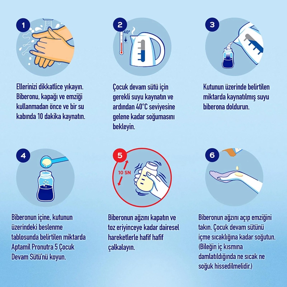 Aptamil 5 Çocuk Devam Sütü Akıllı Kutu 350 gr