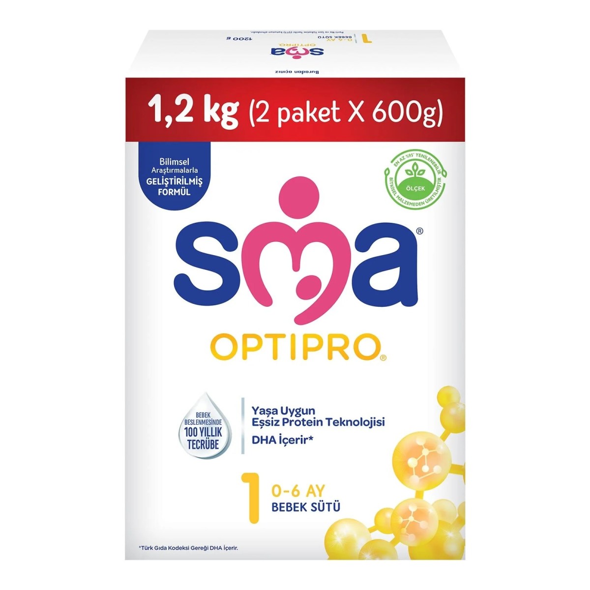 SMA OPTIPRO PROBIYOTIK 1200 Gr
