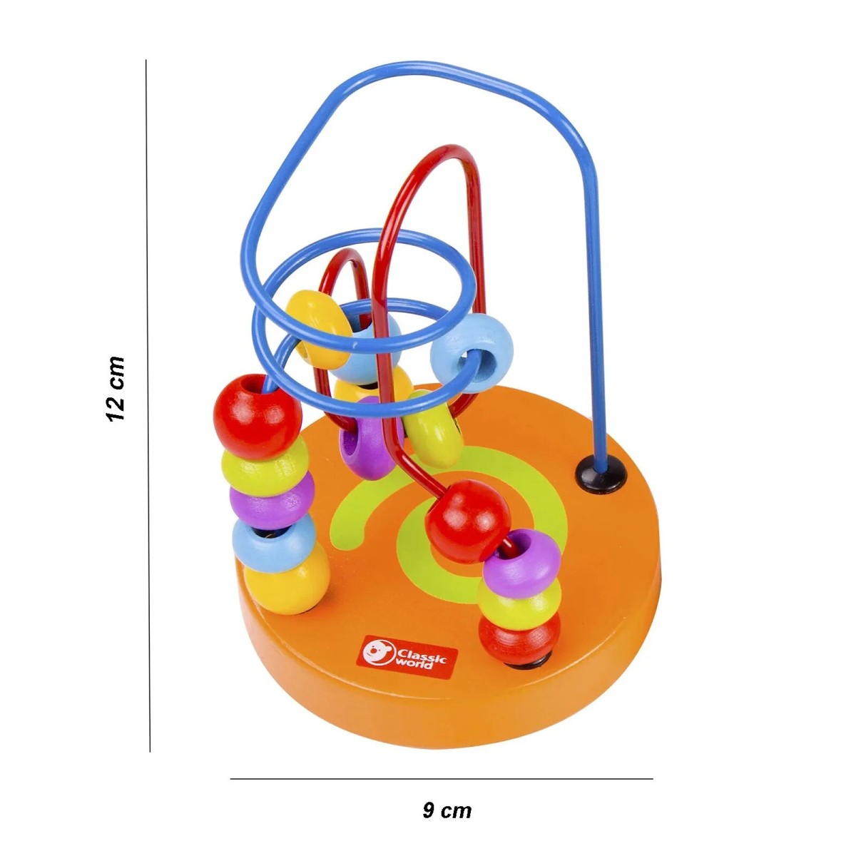 Classic World Ahşap El Becerisi Mama Sandalyesi Oyuncağı Asortili