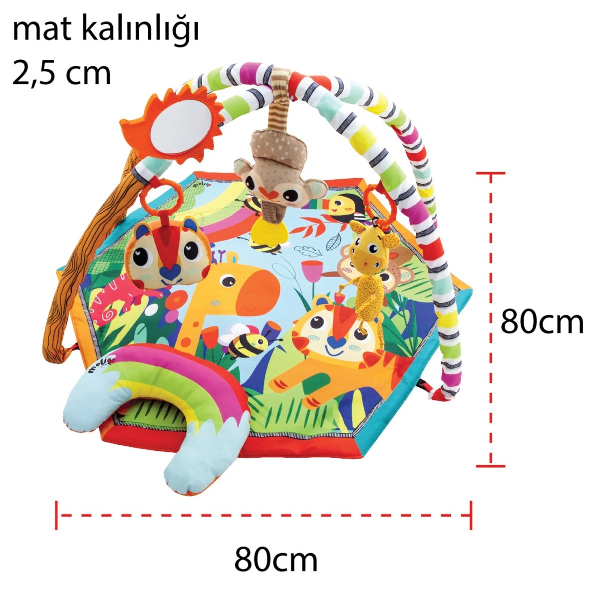 Molie Orman Macerası Aktivite Merkezi Ve Oyun Halısı