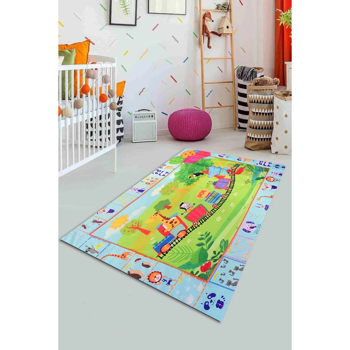SafeMom Hayvanlar Oyun Matı 90x145 cm