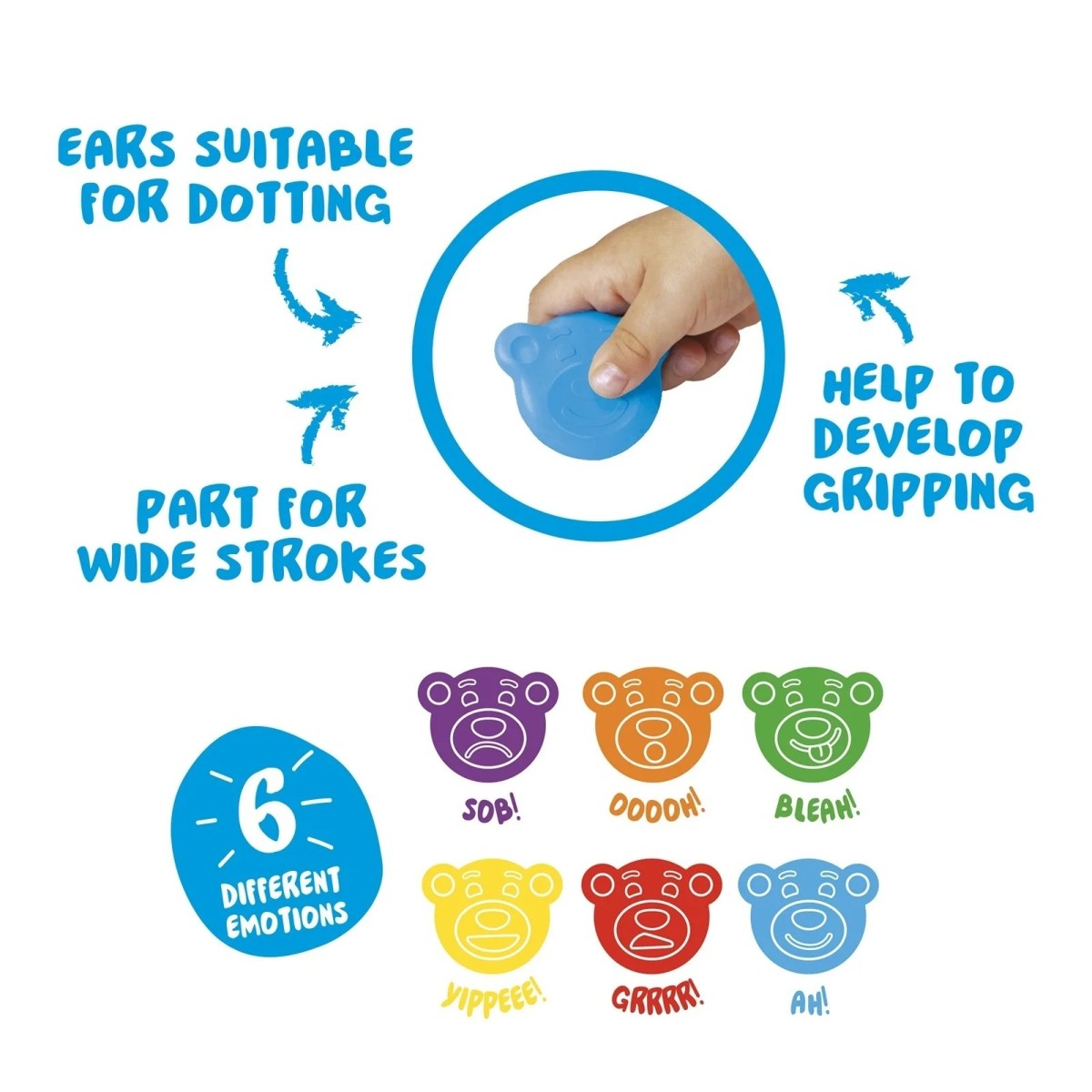 CARIOCA Teddy Mum Boya 6'lı