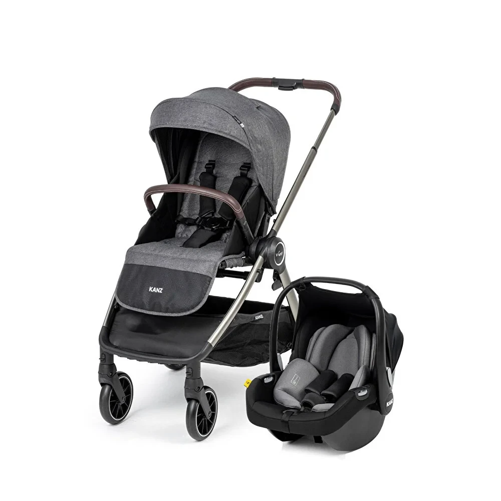 V Go 2 Travel Çift Yönlü 0-3 Yaş 22 Kg Gri
