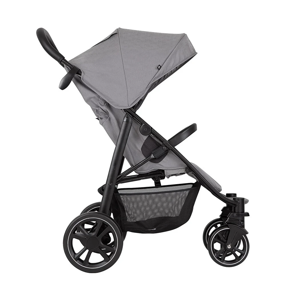 Graco Eezfold Baston Bebek Arabası Süspansiyonlu 15 Kg Steeple Grey
