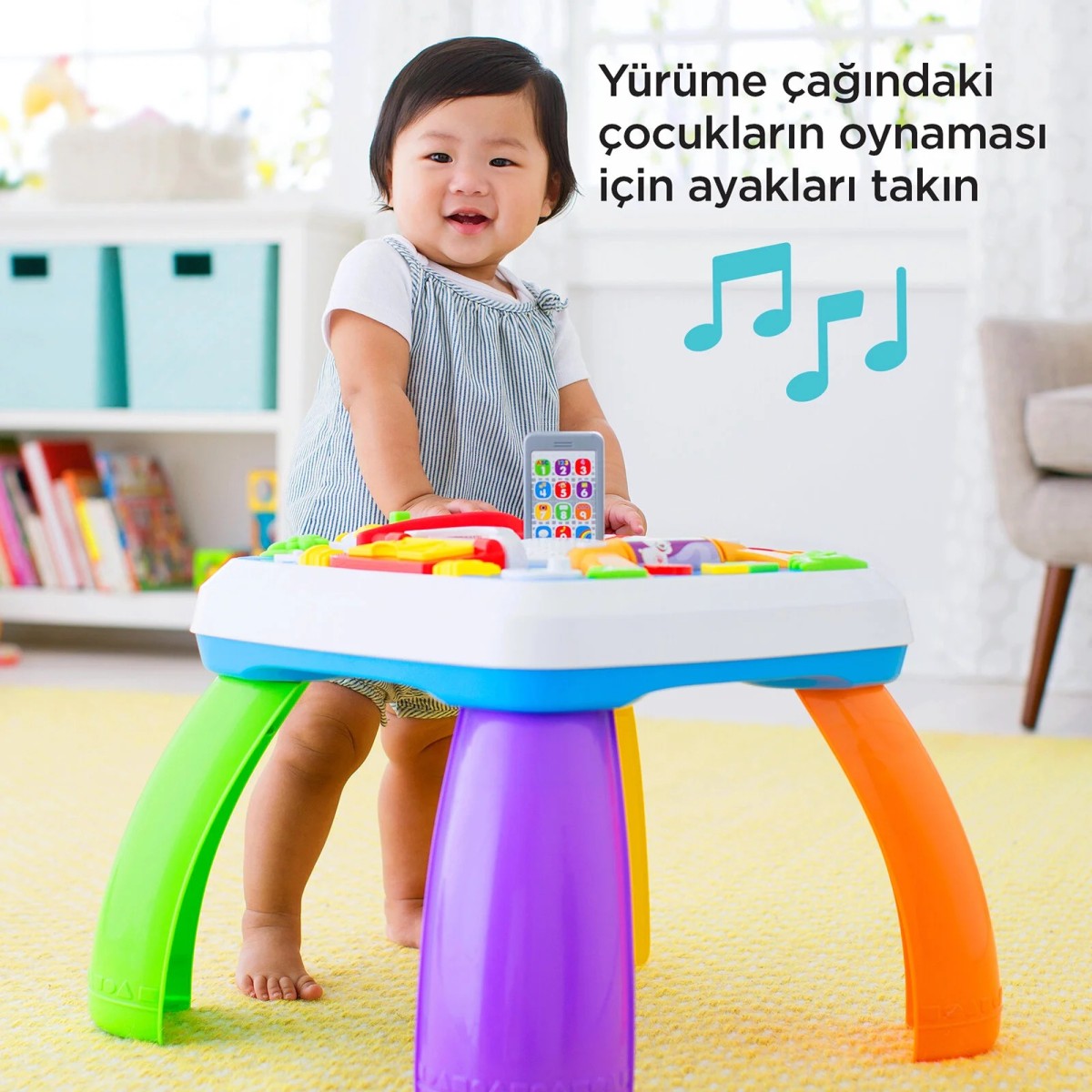 Fisher-Price Fisher Price Eğitici Köpekçiğin Aktivite Masası Türkçe ve İngilizce