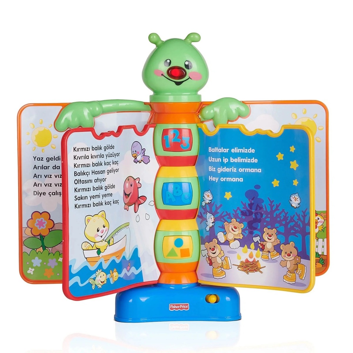 Fisher Price Türkçe Konuşan Eğitici Tırtıldan Masallar