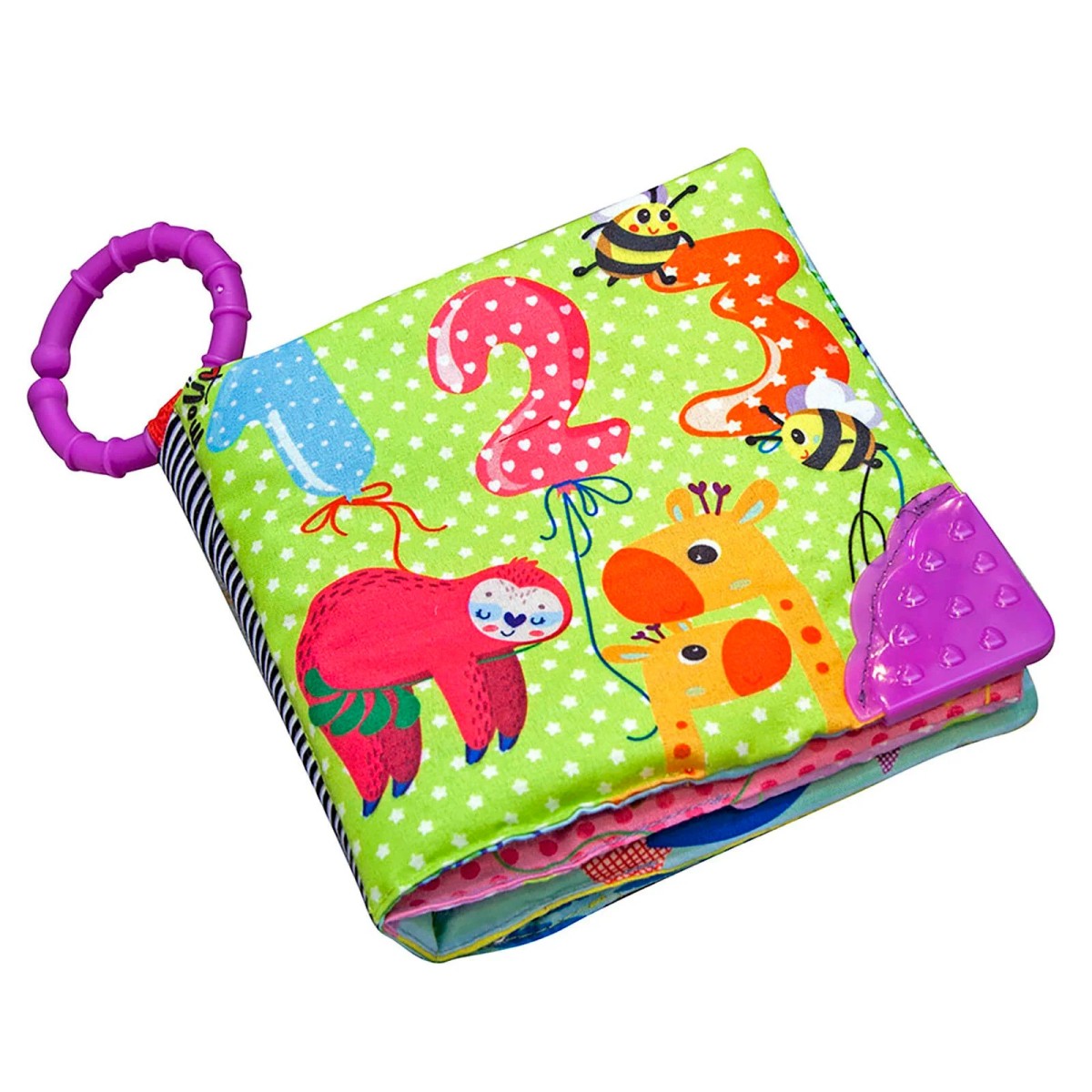 Baby toys Molie Bebek Dişlikli Sayılar Hışırtılı Kitap