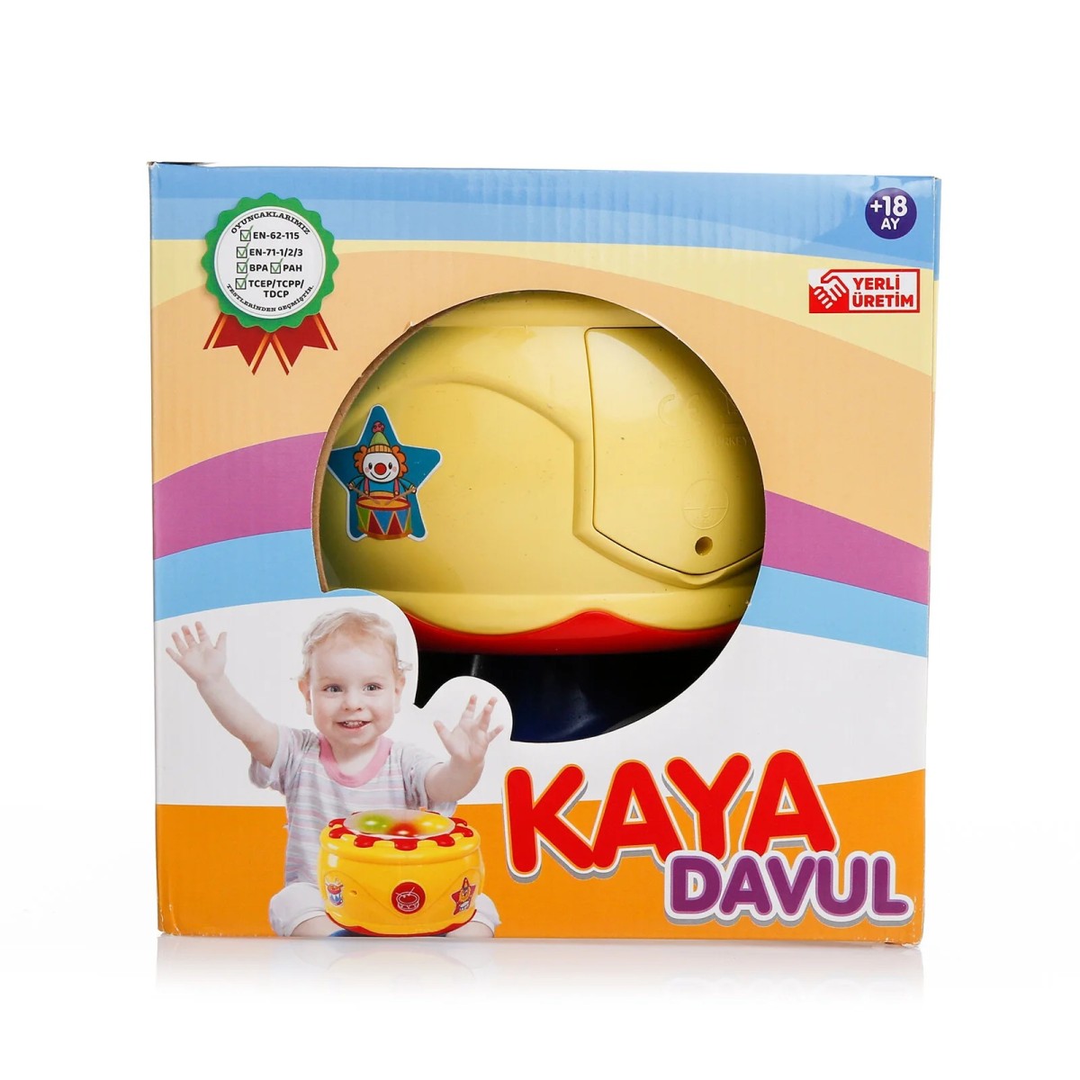 Birlik Oyuncak Işıklı Sesli Kaya Davul