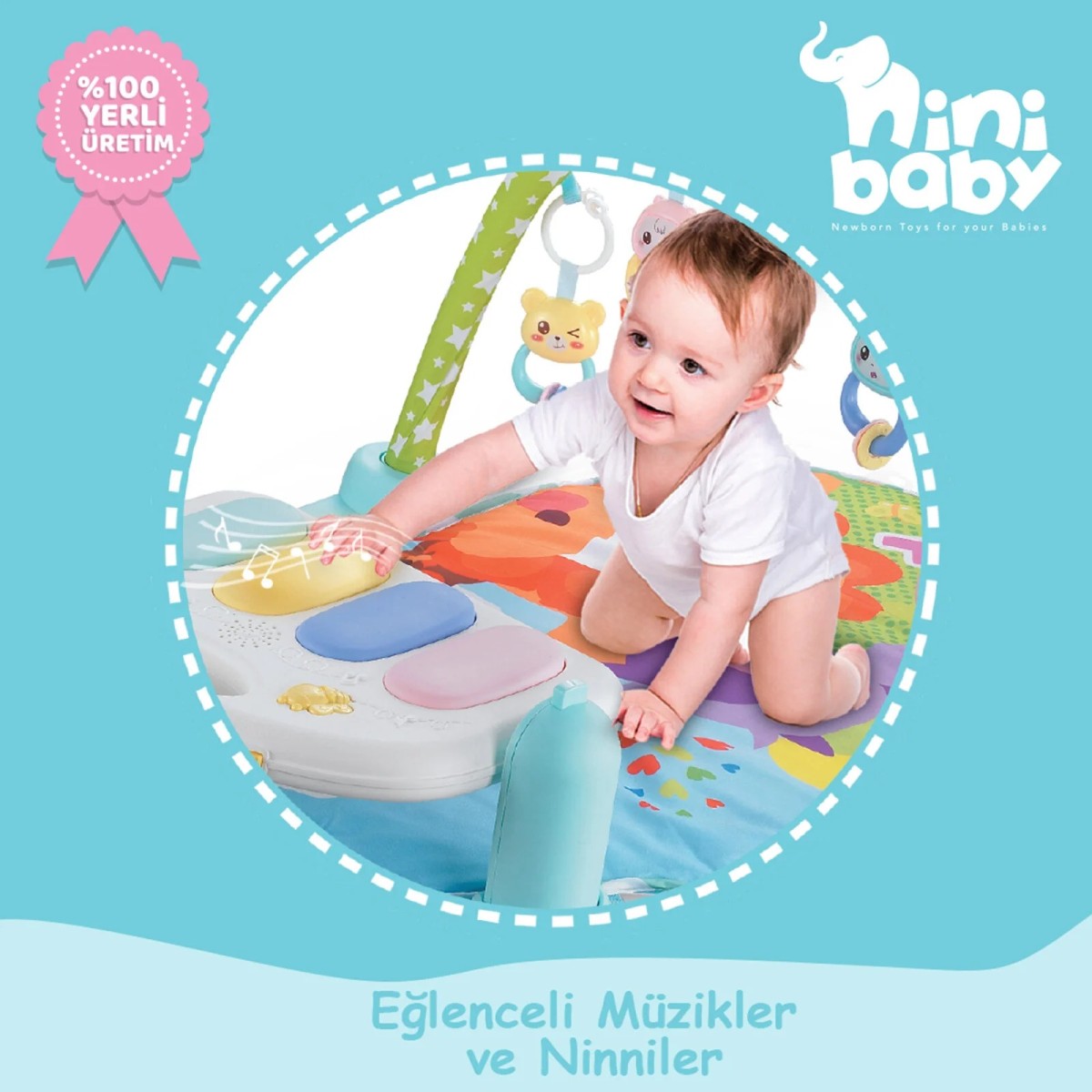 baby toys Piyanolu Oyun Halısı