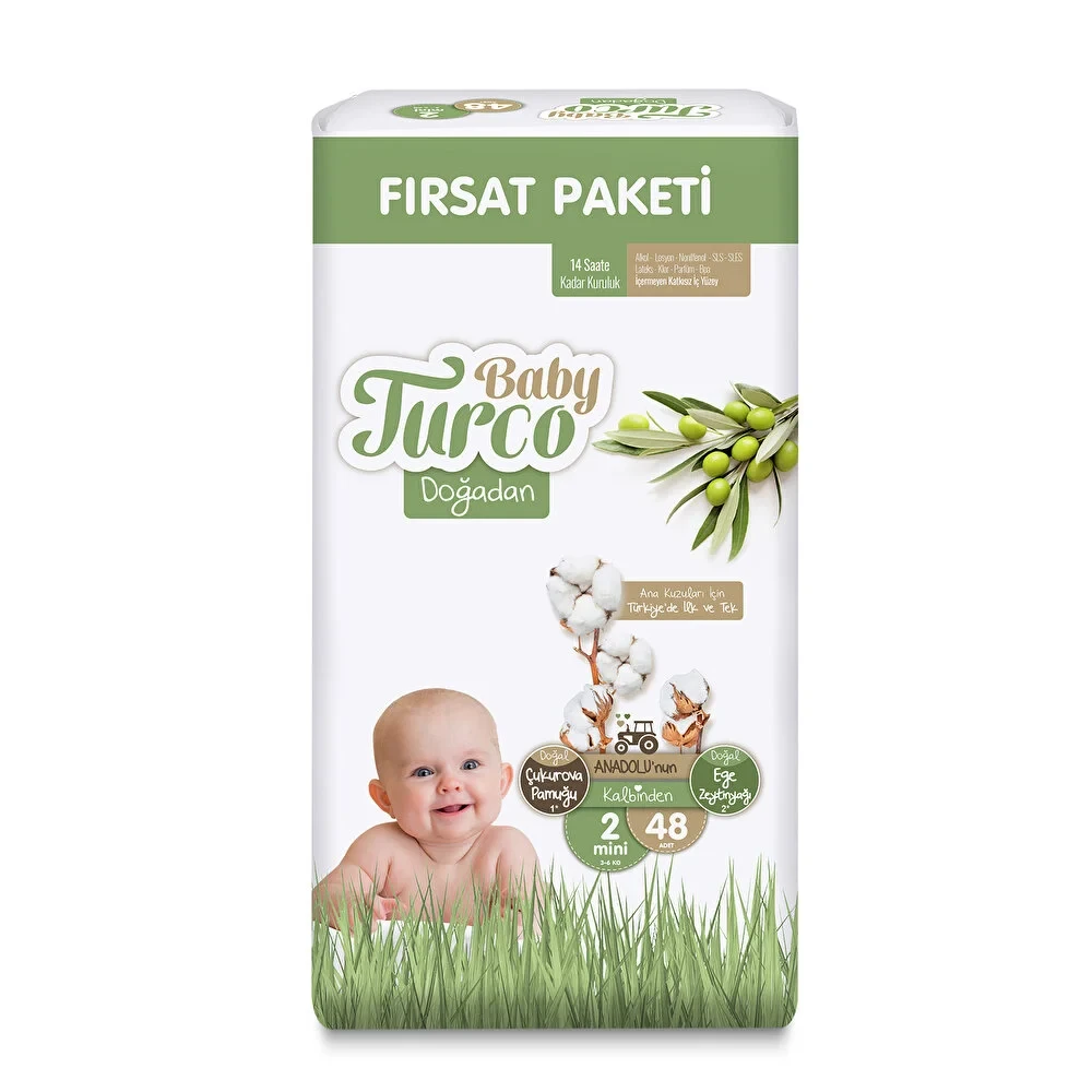 Doğadan Fırsat Paket 2 Beden 48 Adet