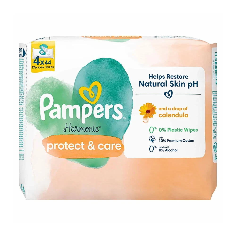 Pampers Islak Havlu Protect& Care 4lü