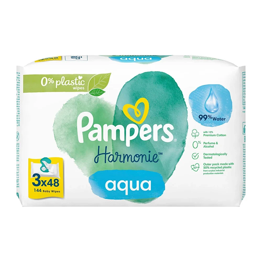 Prıma Islak Havlu Aqua Pure 3lü