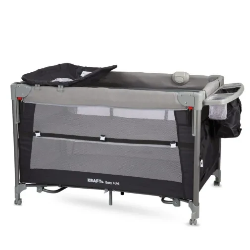 Kraft Easy Fold Anne Yanı Oyun Parkı 70X110 Cm Light Grey