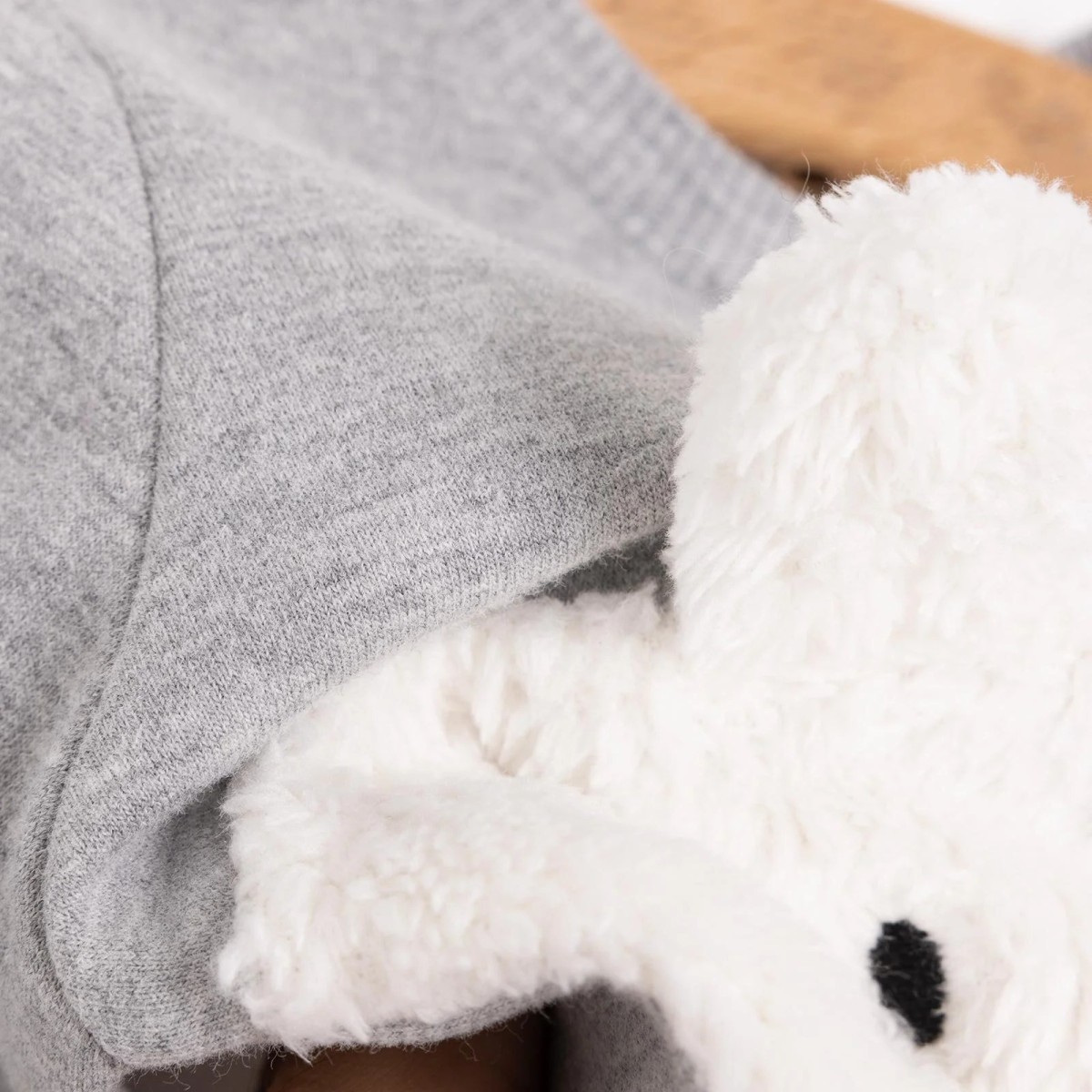 HelloBaby Yenidoğan Fügürlü Peluş Patikli Tulum Unisex