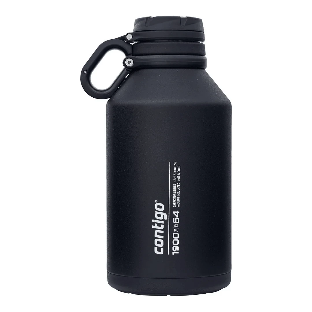 Contigo Grand SS Thermalock Vakumlu Termos 1.9 L Siyah